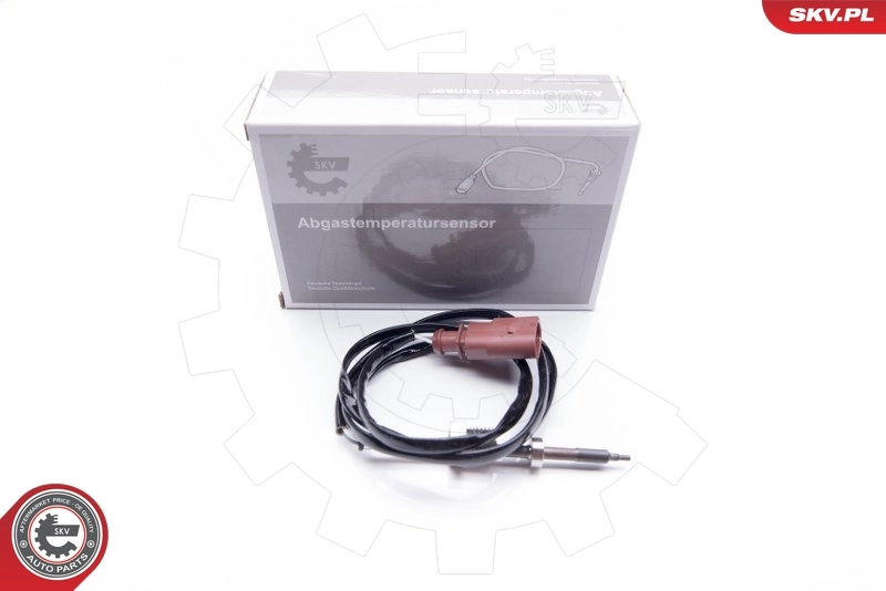 Sensor, exhaust gas temperature